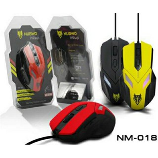 NUBWO เมาส์ USB Optical Mouse รุ่น NM-18 PHELAN