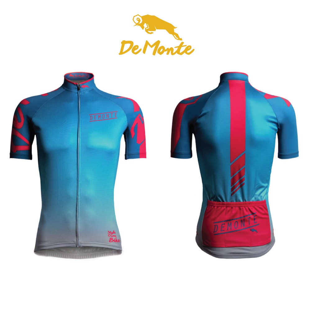 demonte-cycling-เสื้อจักรยานผู้ชาย-ลายแกะ-เนื้อผ้า-drymax-ระบายอากาศดีมาก