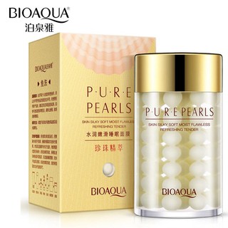 BIOAQUA (120 กรัม) ครีมไข่มุก กรดไฮยาลูโรครีม ไวท์เทนนิ่ง ให้ความชุ่มชื้น ดูแลผิว ต่อต้านริ้วรอย Pure Pearl