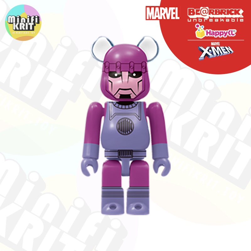 ของแท้จากญี่ปุ่น] Marvel X Bearbrick 100% X-Men Happy Kuji