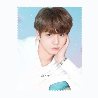 ผ้าเช็ดแว่นตา ผ้าเช็ดเลนส์ ผ้าเช็ดแว่น จอโทรศัพท์ Kpop BTS Bangtan บีทีเอ็ส บังทัน Jeon Jungkook จอน จองกุก