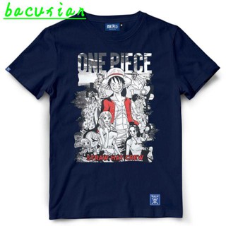 เสื้อวันพีช Onepiece LUFFY OP-805 สีกรม