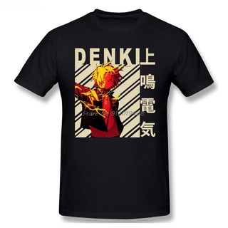 เสื้อยืดวินเทจเสื้อยืด พิมพ์ลาย Denki Kaminari My Hero Academia สไตล์วินเทจ แฟชั่นคลาสสิก สําหรับผู้ชายS-3XL