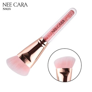 Nee Cara Pink Crystal Brush #N825 : neecara แปรงแต่งหน้า พิงค์คริสตัล  @beautybakery