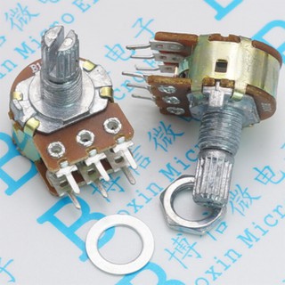 ภาพหน้าปกสินค้าVR Linear Pot Adjustable Rotary Potentiometer Variable Resistor ตัวต้านทานปรับค่าได้ โวลุ่ม 6 ขา ซึ่งคุณอาจชอบราคาและรีวิวของสินค้านี้