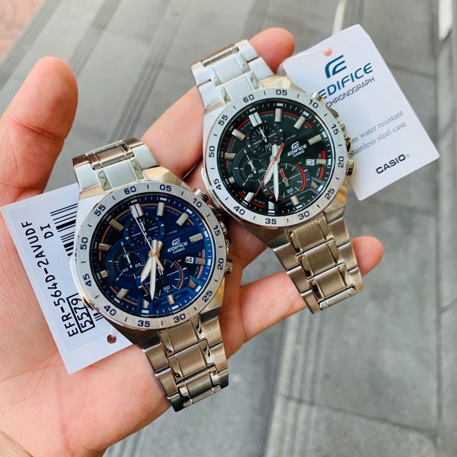 EFR-564D นาฬิกาข้อมือผู้ชาย CASIO Edifice EFr-564D-1Aสีดำ EFR-564D-2A ...