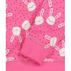 mothercare-เสื้อเด็ก-เสื้อสเวตเตอร์-สีชมพูสด-ลายกระต่าย-pink-bunny-sweat