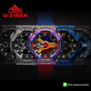 นาฬิกา D-Ziner  Model 8295 Auto light