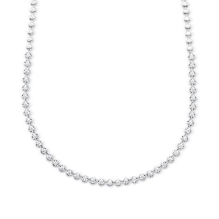 สร้อยคอเพชร Signature Round Shape Diamond Necklace (NC001H)