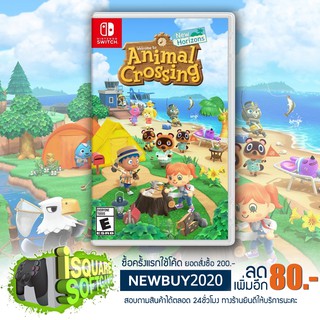 ภาพหน้าปกสินค้าNintendo Switch Animal Crossing New Horizons Asia Version 20 Mar 2020 (Strategy/Sim) ที่เกี่ยวข้อง