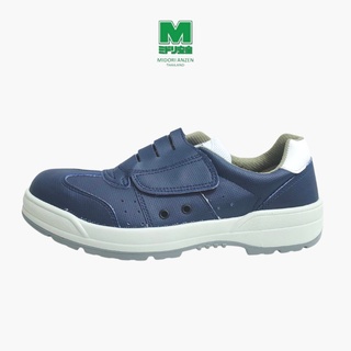 สินค้า Midori Anzen รองเท้าเซฟตี้ สไตล์สนีคเกอร์ รุ่นNS9-595SNG-P สีน้ำเงิน / Safety Sneaker Midori Anzen NS9-595SNG-P NAVY