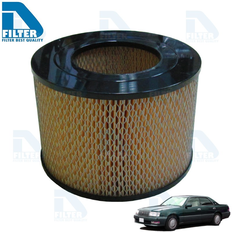 กรองอากาศ Toyota โตโยต้า Crown (เครื่อง 5M,7M) By D Filter (DFA005 ...