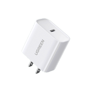 Ugreen อะแดปเตอร์ชาร์จเร็ว 20W PD 4.0 GaN 20W 30W สีขาว สําหรับ iPhone 14 14 Pro 13 13 Mini 13 Pro 13 Pro Max iPhone 12 12 Mini 12 Pro 12 Pro 1 ชิ้น