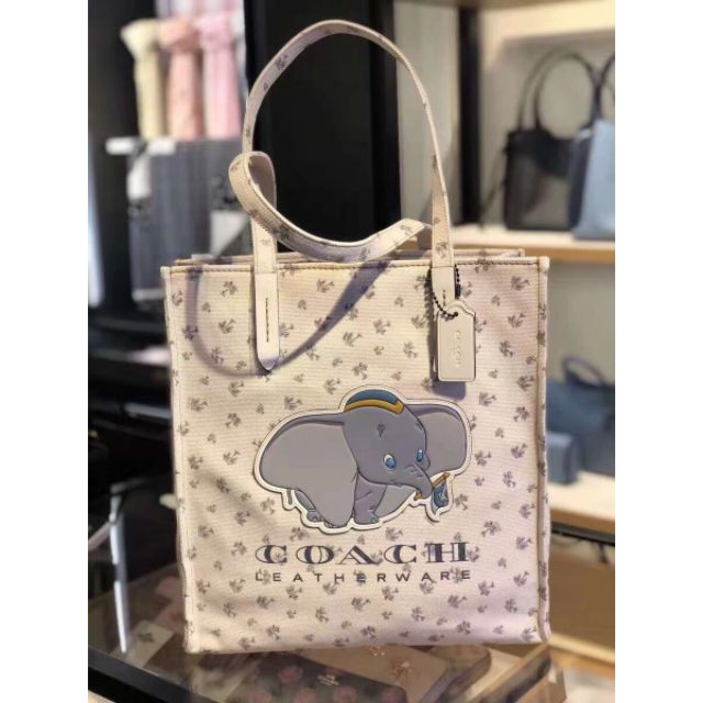 Coach dumbo tote best sale