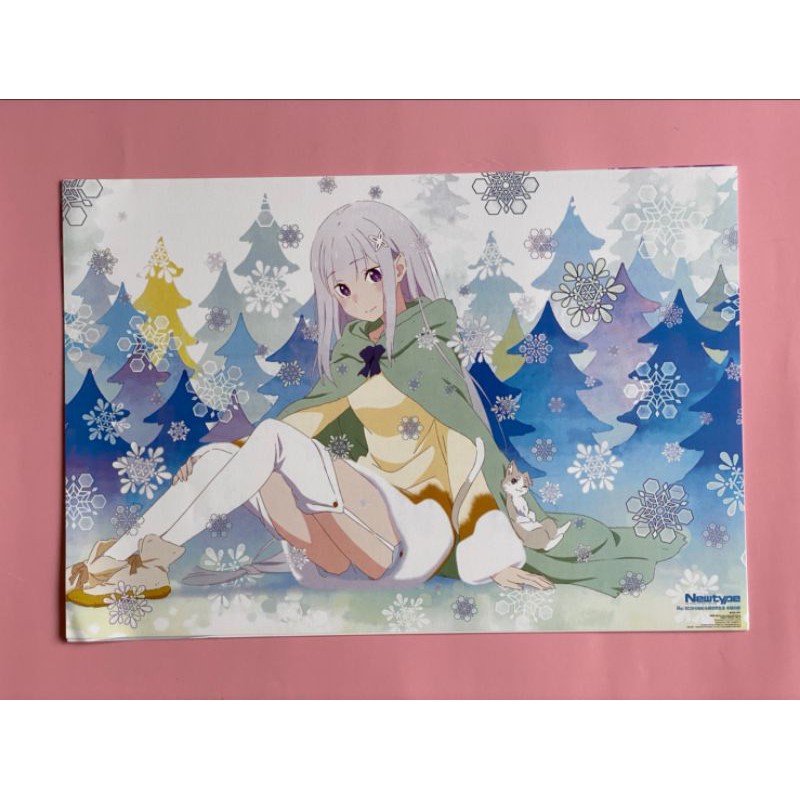 โปสเตอร์อนิเมะ RE:Zero Anime poster | Shopee Thailand