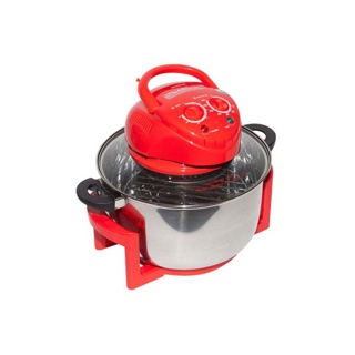 SONAR หม้ออบลมร้อน รุ่น CV-705H 12 ลิตร 1300 วัตต์ หม้ออบ หม้ออบขดลวด หม้อทอด electric pot เตาอบ Convection Air Fryer เตาอบขนมปังขนาดเล็ก เตาอุ่นอาหาร หม้อทอดไร้น้ำมัน หม้อไฟฟ้า หม้ออบไฟฟ้า เตาอบไฟฟ้า ไมโคเวฟ รุ่น CV-705H สีแดง