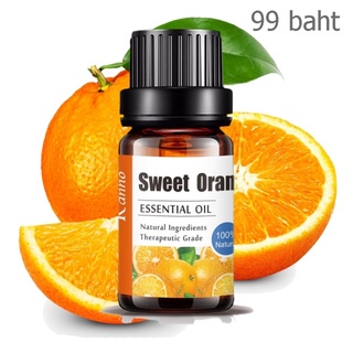 Aliztar 100% Pure Sweet Orange Essential Oil 10 ml น้ำมันหอมระเหยส้มแท้ สำหรับอโรมาเทอราพี เตาอโรมา เครื่องพ่นไอน้ำ ผ...