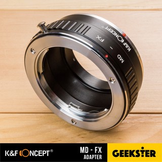 ภาพหน้าปกสินค้าเมาท์แปลง K&F MD-FX ( Minolta MD - Fuji FX Lens Adapter / KF) ที่เกี่ยวข้อง
