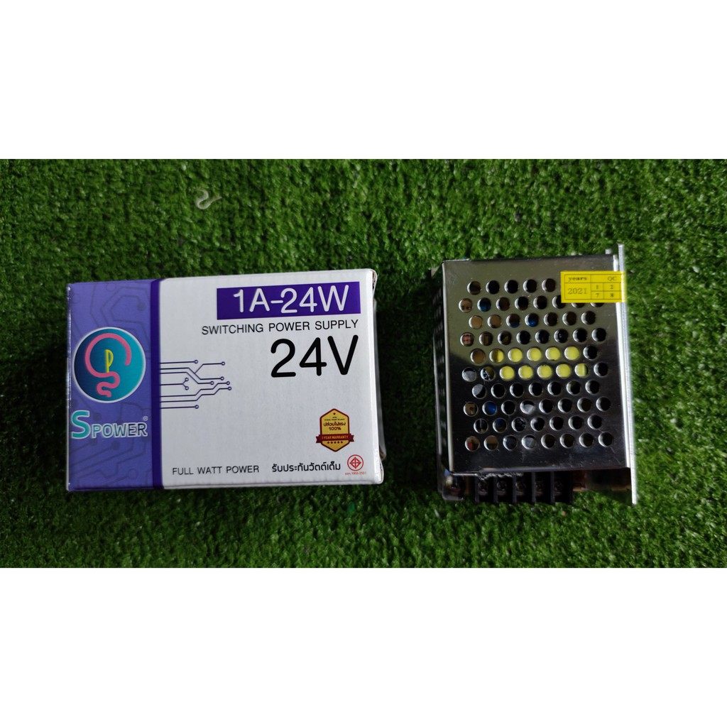 SPOWER Switching Power Supply 24V 1A 24W สวิตชิ่งเพาเวอร์ซัพพลาย รับ ...