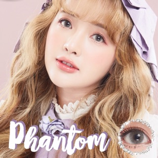 🔥 คอนแทคเลนส์ ✨ขนาดกลาง ✨Gray✨ Phantom (sweety)