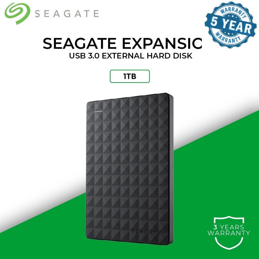 Seagate External Hard Disk Backup One Touch USB 3.0 Portable HDD Hard