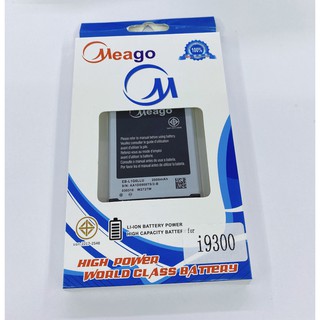 Battery เแบตเตอรี่ Meago รุ่น samsung i9300 / S3 สินค้าพร้อมส่ง