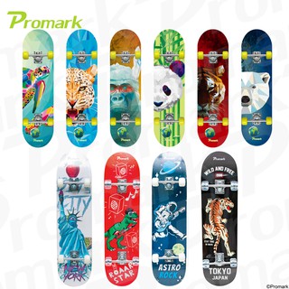 Promark Sports สเก็ตบอร์ด 31*08 นิ้ว สเก็ตบอร์ด สำหรับผู้เริ่มเล่น Skateboard Wildlife Series Maple Board 31*08 inch