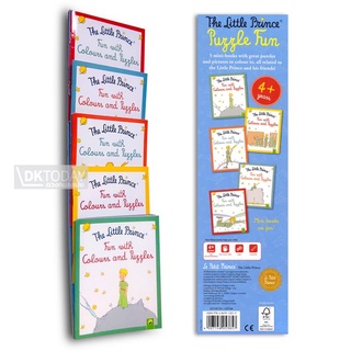 DKTODAY หนังสือ LITTLE PRINCE FUN WITH COLOURS AND PUZZLES PK (5 BOOKS)