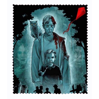 สั่งทำ ผ้าเช็ดแว่นตา ผ้าเช็ดแว่น ผ้าเช็ดเลนส์ ผ้าเช็ดจอ ภาพยนตร์ หนัง Stephen King Pet Sematary กลับจากป่าช้า