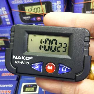 ภาพหน้าปกสินค้า(ติดรถ/จับเวลา)นาฬิกาตั้งโต๊ะเเบบพกพา NAKO NA-613D 3 in 1 ที่เกี่ยวข้อง