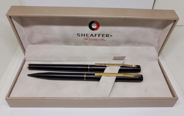 ชุดปากกาหมึกซึม-ดินสอ-sheaffer-มือสอง