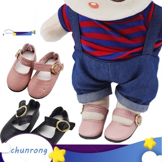 Chunrong รองเท้าบูทไอดอลน่ารัก อุปกรณ์เสริม สําหรับตุ๊กตา ของขวัญวันเกิด