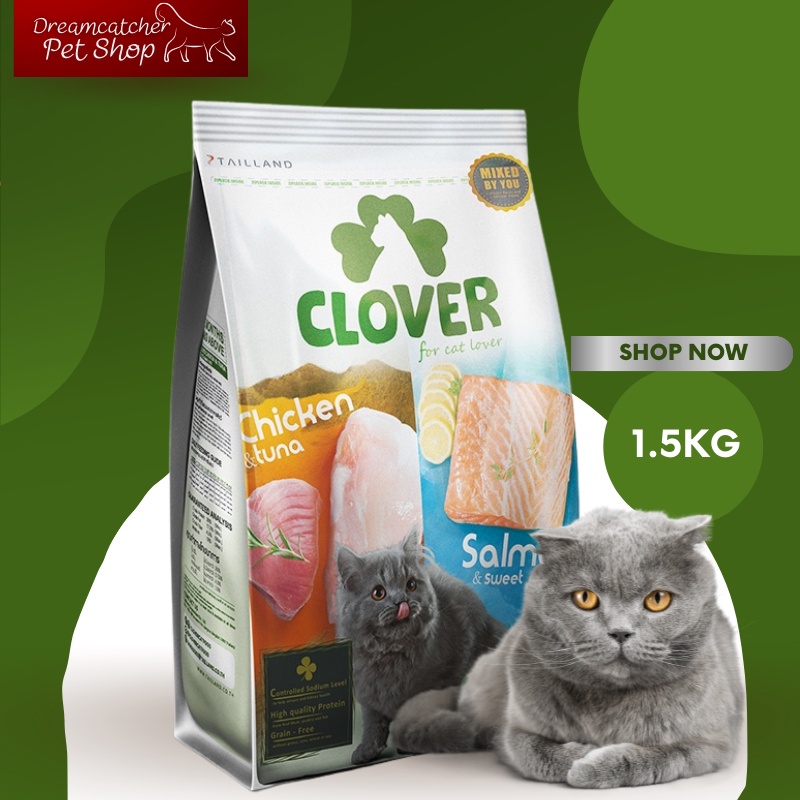 clover-อาหารแมวเกรด-ultra-holistic-สำหรับแมวทานยาก-ขนาด-1-5-kg