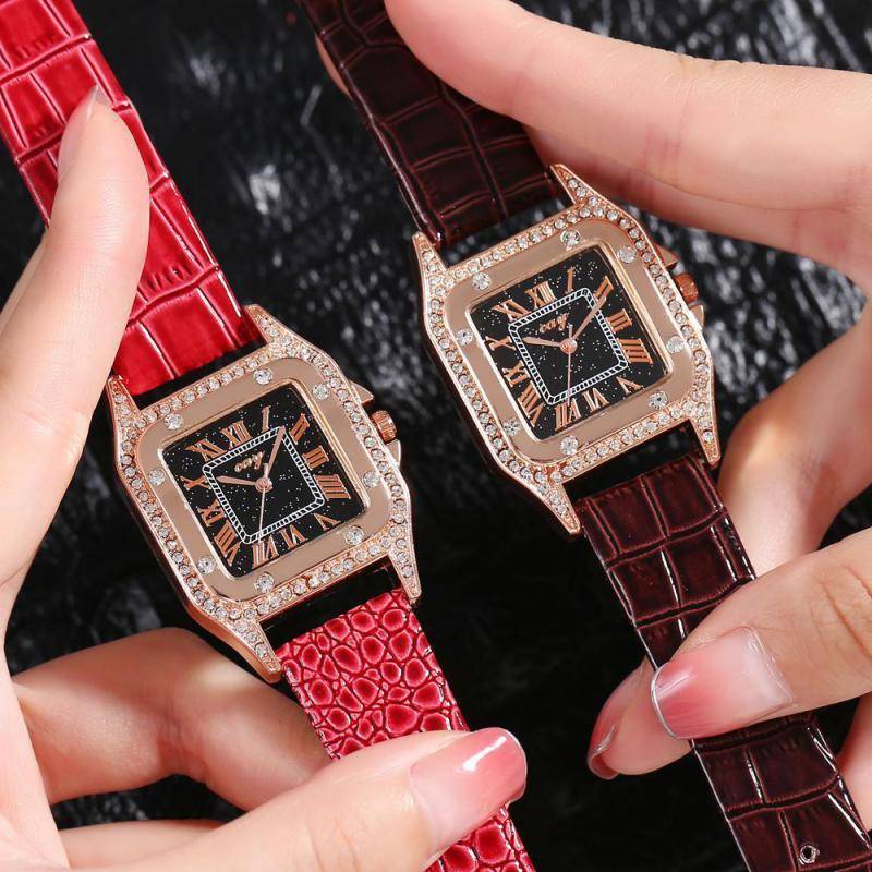 ภาพหน้าปกสินค้านาฬิกาข้อมือสตรีแฟชั่นเกาหลีแบบเรียบง่ายสายนาฬิกากันน้ำหญิง จากร้าน jay.col บน Shopee