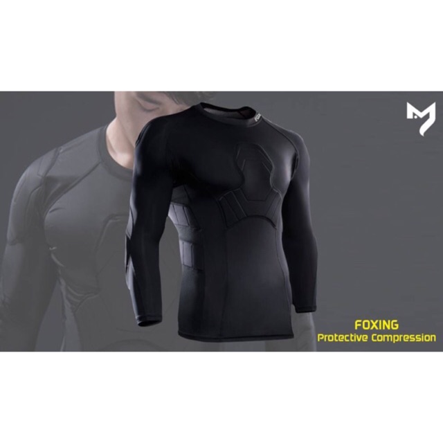 เสื้อรัดกล้ามเนื้อกันกระแทก Foxing Protective Compression | Shopee Thailand