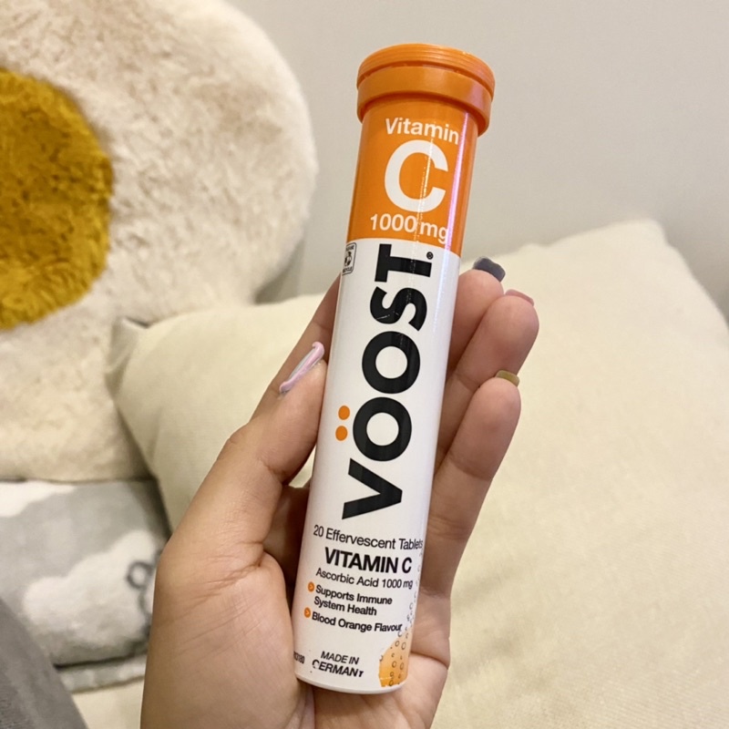 ภาพหน้าปกสินค้าVOOST Vitamin C 1000mg เม็ดฟู่รสส้ม จากร้าน seekvitamin บน Shopee