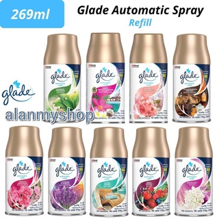 ราคาพร้อมส่ง 10กลิ่น * glade outomatic sprey refill ขนาด175g./269ml.**มีขายส่ง**