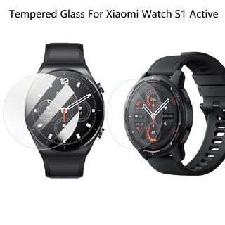 ภาพหน้าปกสินค้าฟิล์มกระจกนิรภัยกันรอยหน้าจอ สําหรับ XiaoMi Watch S1 Active Smartwatch XiaoMi Watch S1 1 ชิ้น ที่เกี่ยวข้อง