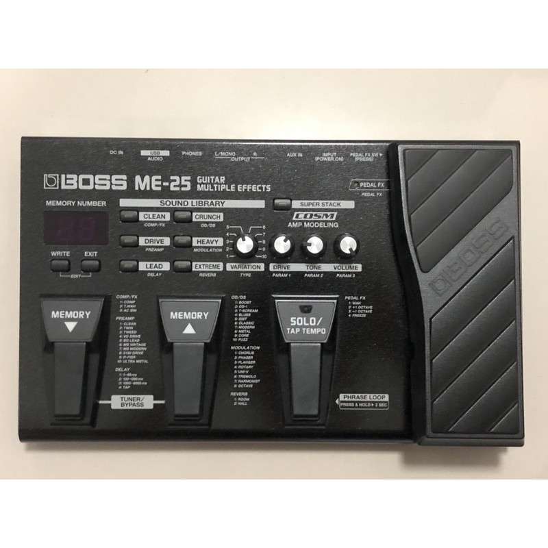 BOSS ME25 Guitar Multiple Effects Shopee Thailand