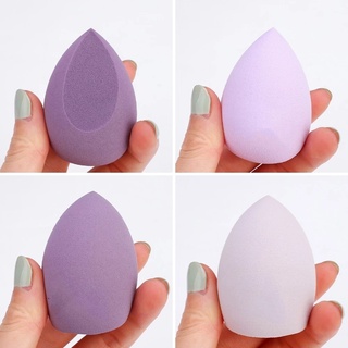 4 pieces set, random color, makeup sponge blender / makeup puff, cosmetics For applying powder, cream, liquid / beauty tools