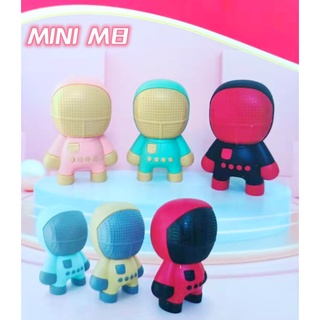 ใหม่ ลำโพง รุ่นMINI M8 ลำโพงบลูทูธ ลำโพงไร้สาย Mini Bluetooth Speaker น่ารักเลียงดี พร้อมส่ง