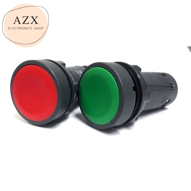 พร้อมส่งสวิทซ์ปุ่มกด พุทบัตตอนสวิทช์ Push Button Switch ขนาด22mm สวิทช์