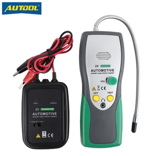 Autool duoyi DY25 เครื่องทดสอบสายเคเบิล ทดสอบวงจรรถยนต์ แบบสั้น เปิด