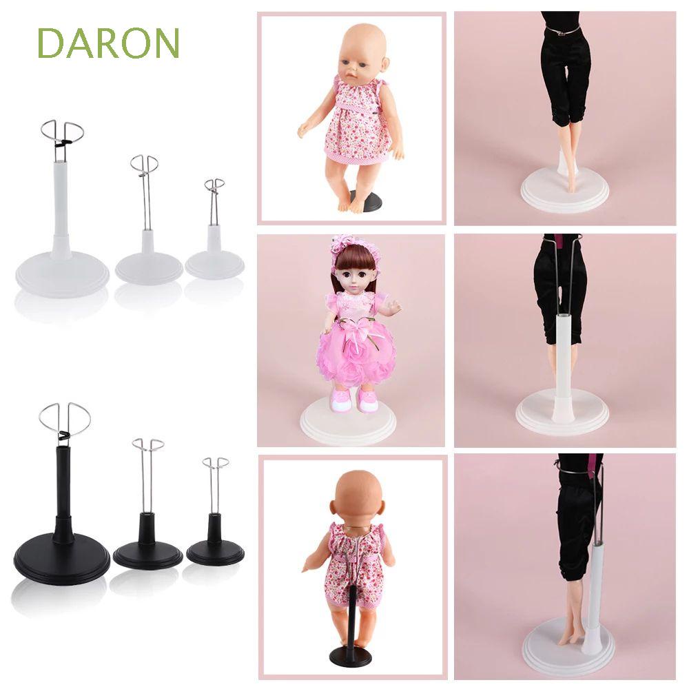 daron-doll-accessories-doll-wrist-stand-toy-gift-doll-stands-holder-doll-display-holder-model-toy-support-for-bear-doll-kid-gift-adjustable-dollhouse-accessories-white-black-puppet-support