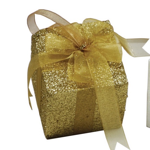 ของตกแต่ง-ของประดับ-ออร์นาเม้นท์-เทศกาลคริสต์มาส-เทศกาลปีใหมของขวัญ-90629-10-กล่องของขวัญกากเพชร-มีโบว์-ขนาด-4-นิ้ว