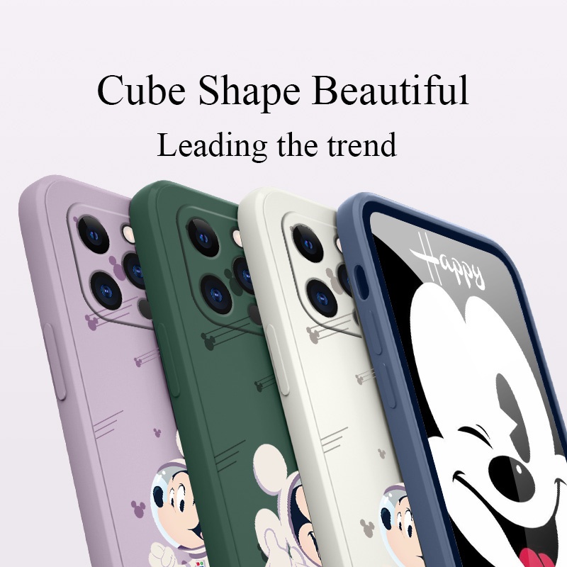 ภาพหน้าปกสินค้าเคสท่องอวกาศมือถือ Liquid Silicone Case For iPhone 13 Pro Max 13Pro Mini Camera Protective Soft Phone Back Cover จากร้าน xinjindu.th บน Shopee