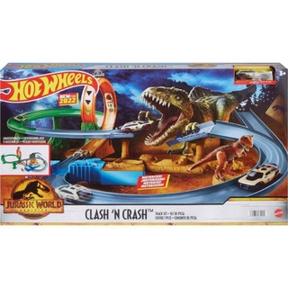 Hot Wheels Jurassic World Clash n Crash Trackset