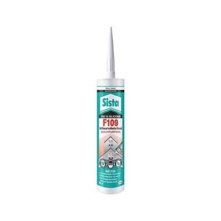 Dee-Double  ซิลิโคนอเนกประสงค์ SISTA F109 300 มล. สีขาว  ปีนยิงซิลิโคน สเปรย์โฟม วัสดุประสาน วัสดุอุดรอยรั่ว ซ่อมแซมบ้