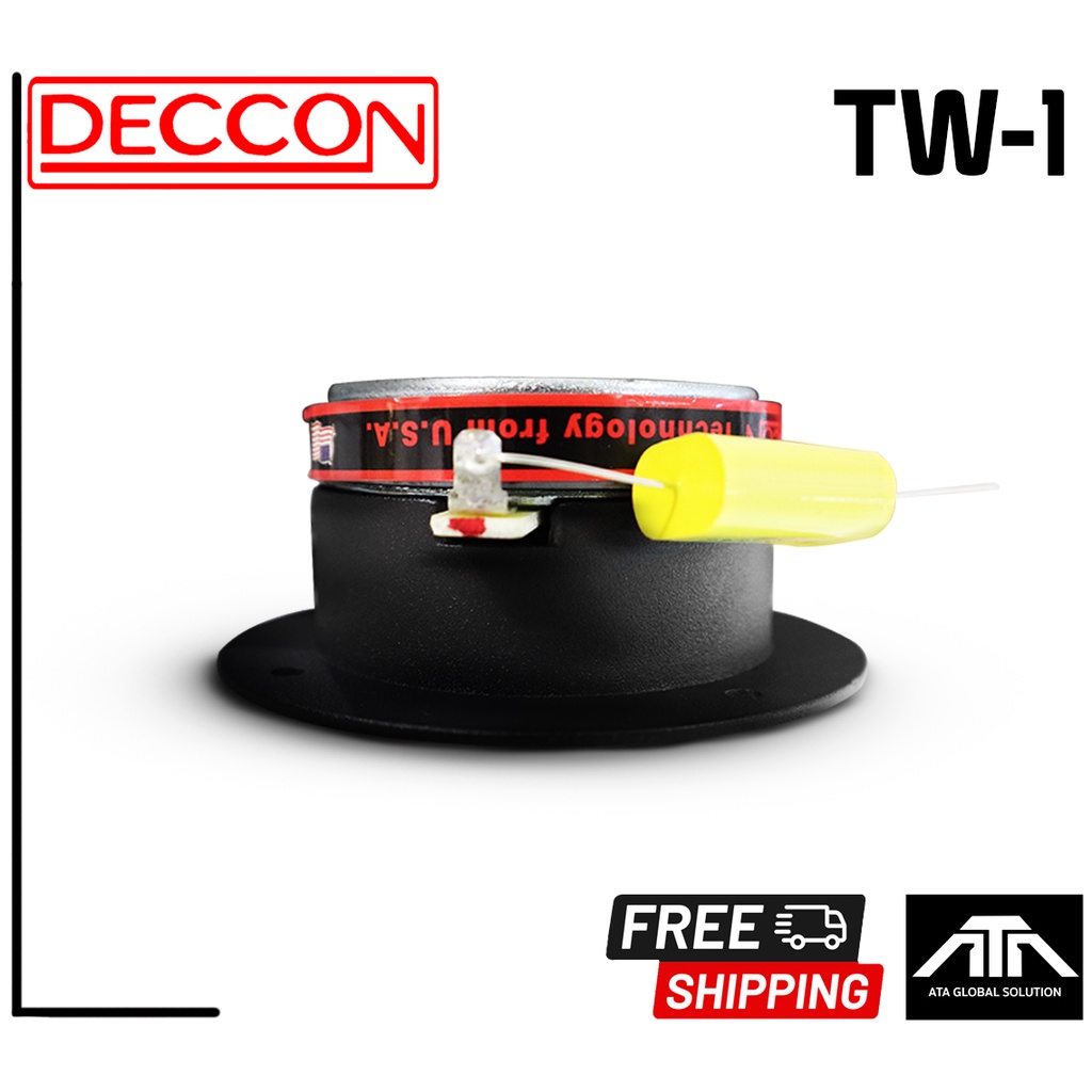 แพ็ค-1-คู่-ลำโพง-tweeter-deccon-tw-1-เสียงแหลม-3-75-นิ้ว-ลำโพงทวิสเตอร์-deccon-tw-1