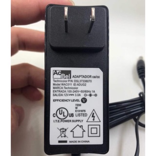 พาเวอร์อแดปเตอร์12V3A（ของแท้แอมป์เต็ม100%รับประกันคุณภาพ)